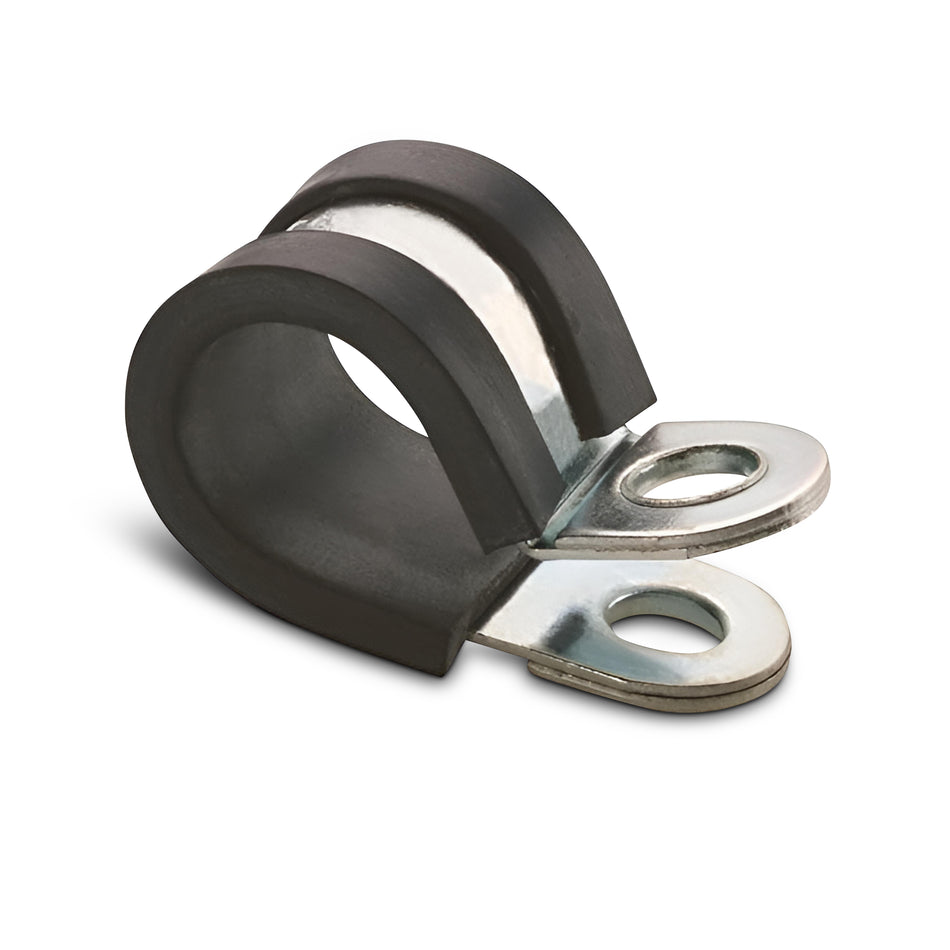 BZP Rubber Lines P Clips